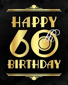 a black and gold birthday card with the number forty