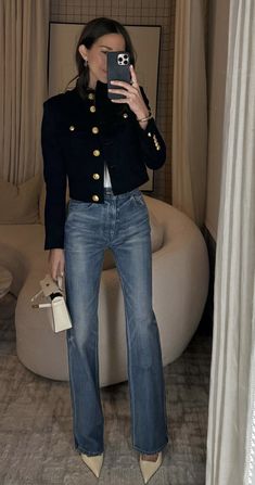 Tita Fits, Arielle Charnas, Chanel Loafers, Work Outfit Office, Winter Evening, Fall Fits, Dinner Outfits, Casual Fall Outfits, Office Outfits