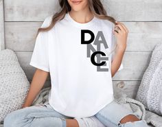 Dance Merch, Dance Shirts Ideas, Dance Mom Svg, Dance Team Shirts, Dance Png, Dance Svg, Dance Things, Merchandise Ideas, Kids Curly Hairstyles