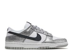 Wmns Dunk Low 'Golden Gals' - Nike - DO5882 001 - metallic silver/off noir/white | Flight Club Wmns Dunk Low, Dr Shoes, Flight Club, Shoe Wishlist, Paris Mode, Shoe Inspo, Stockholm Fashion, Swag Shoes, Nike Dunk Low