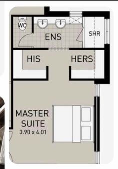 the floor plan for a two bedroom apartment with an attached bathroom and living room area