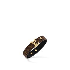 LOUIS VUITTON® - Lv Iconic Bracelet - Monogram Louis Vuitton Monogram Bracelet, Lv Bracelet, Louis Vuitton Watches, Louis Vuitton Bracelet, Monogram Bracelet, Mens Fashion Jewelry, Classic Monogram, Luxury Bracelet, Stylish Glasses