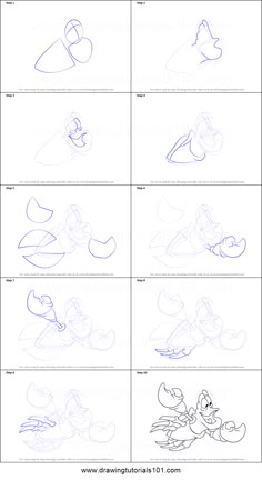 how to draw disney characters from the animated movie