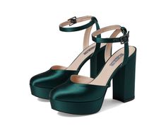 SJP by Sarah Jessica Parker Defy | Zappos.com Walk In My Shoes, Sarah Jessica, Sarah Jessica Parker, Sky High, Fashion Lover, Wedding Shoes, Forest Green, Women's Shoes, Block Heels