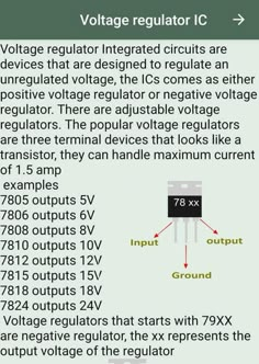 an electronic device with voltages and current numbers on the screen, showing how it works