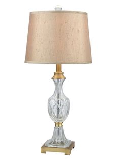 Dale Tiffany - SGT17158 - One Light Table Lamp - Golden Antique Brass Expensive Look, Crystal Table Lamp, Crystal Table, Crystal Table Lamps, Metal Vase, Brass Table Lamps, Elegant Lighting, Formal Living, Formal Living Rooms