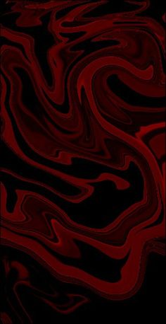 an abstract red and black background with wavy lines