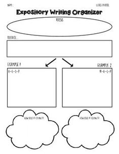 an expo writing organizer is shown with clouds and stars in the sky, as well as two