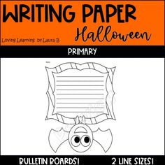 Cute bat writing paper. Adorable for bulletin boards! 2 line sizes Printable and Digital All pages are black and white. Perfect for: Halloween units Bats / Living Things Science units Early Finishers Homeschool split classes / multi-grade classes bulletin boards 5 STARS Elyse T. "Extremely satisfied! My kiddos loved this!! Especially my kiddo who LOVES bats! They turned out so cute on the bulletin board!" Bat Day First Grade, For Halloween I Will Be Writing, Bat Writing First Grade, Write The Room Halloween, Halloween Write The Room Kindergarten, Halloween Writing Paper, Educational Activities For Toddlers, Educational Toddler Activities, Class Bulletin Boards