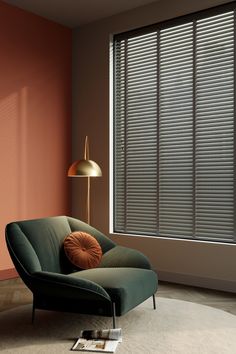 luxury wooden blinds with tapes in a modern orange living space Black Blinds Bedroom, Folk Bedroom, Cleaning Wood Blinds, Wood Venetian Blinds, Bathroom Glass Wall, Blind Ideas, Black Blinds, Shutters Window