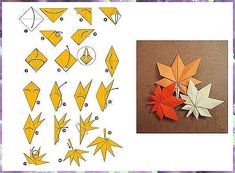 Unleash your imagination and creativity with the timeless art of origami. Origami Maple Leaf, Origami Leaves