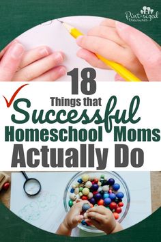 There are certain habits, decisions and secrets that make a homeschool mom successful. Check out these 18 things  that successful homeschool moms actually do! #homeschool #homeschoolinghelp #homeschoolmoms #helpformoms #motherhood #teachingkids #momswhoteach #momswhohomeschool #homeschoolfamily #familytips #mommyblog Homeschooling Tips, Homeschool Teacher, Homeschool Education, Newborn Hacks, Homeschool Kids, Homeschool Inspiration, Be Patience, Natural Pregnancy, Homeschool Learning