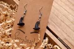 These sweet witch's hat earrings are about 1/2 inch tall and just under 1/2 wide. They are very light and will not weigh down your ears. Witch Hat, Halloween Shopping, Jewelry Earrings Dangle, Etsy Earrings, Dangle Drop Earrings, Witch, Dangle Earrings, Jewelry Earrings, Accessory Gift