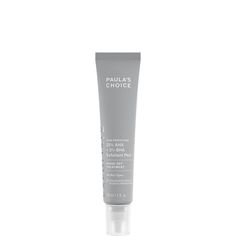 Paula's Choice SKIN PERFECTING 25% AHA + 2% BHA Exfoliant Peel is a multi-acid peel that gently exfoliates skin’s surface and inside pores to combat blemish-causing congestion. A 25% AHA blend helps to refine a rough, uneven texture visibly improving the look of wrinkles and sun damage. Key Ingredients: 25% AHA Blend: exfoliates built-up dead skin to combat rough, crepey texture and wrinkles 2% Salicylic Acid (BHA): penetrates pore linings to clear blemish-causing buildup and shed dead skin Key Bha Exfoliant, Acid Peel, Face Peel, Tartaric Acid, Bumpy Skin, Paula's Choice, Luminous Skin, Paulas Choice, Exfoliate Face