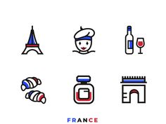 the different types of french food and drinks