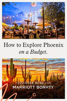 the cover of how to explore phoenix on a budget by mario boncy