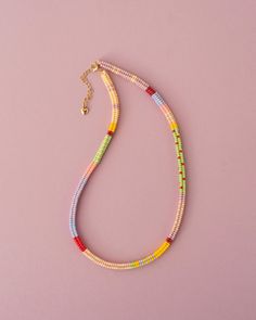 This handmade tube beaded necklace features a vibrant mix of multicolored beads. Its romantic, tender design adds a unique, eye-catching touch, perfect for adding charm to any outfit. Handwoven Necklace, Handmade Beaded Necklace, Tube Design, Handmade Beaded Necklaces, Tube Beads, Beaded Necklaces, Favorite Jewelry, Necklace Etsy, Ukraine