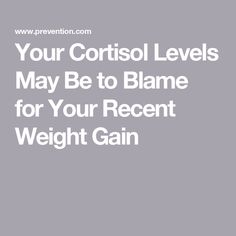 Your Cortisol Levels May Be to Blame for Your Recent Weight Gain High Cortisol, Benefits Of Walking, Best Mothers Day Gifts, Cortisol Levels, Low Impact Workout, Best Anti Aging, Anti Aging Cream, Smoothie Recipes Healthy, Best Face Products