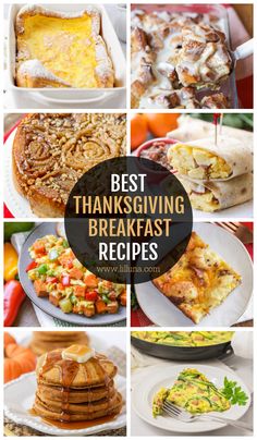 the best thanksgiving breakfasts and brunches for everyone to enjoy in their home