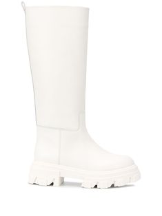 Pernille Teisbaek, Gia Borghini, Knee Length Boots, Boots White, Latest Fashion Design, Boots High, Pull Tab, Luxury Shoes, Nice Shoes