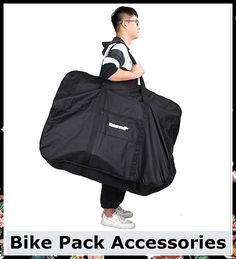 SUNELFFY 26 inch Folding Bike Bag Bike Travel Bag Case Fits 26 inch or Below Folding Bikes, Bicycle Transport Case for Air,Tr E Bicycle, Bike Travel, Foldable Bikes, Motorcycle Bag, Folding Bicycle, Car Bag, Bike Trips