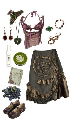 Cottage Core Outfit, Fairy Cottage Core, Fairy Cottage, Hippie Style Clothing, Funky Outfits, Swaggy Outfits, Mode Inspo, Hippie Outfits