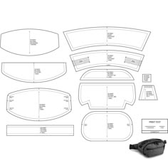 an image of a set of seating plans for a musical play with instructions on how to fold the seats