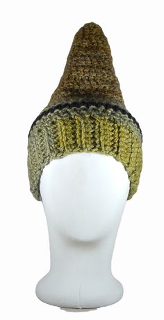 Fun pointy cap to warm your soul. Warm Bonnet Cap For Fall, Warm Fall Bonnet Cap, Winter Beanie Bonnet, One Size Fits Most, Winter Bonnet Beanie One Size Fits Most, Warm Winter Bonnet With Curved Brim, Warm Outdoor Hat One Size, Winter Yarn Bonnet Cap, Warm Crochet Hat For Winter, One Size Fits Most, Winter Brimmed Hat One Size