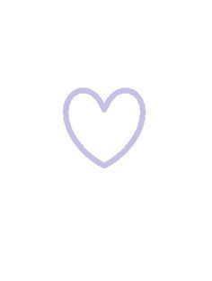 a white heart on a light purple background