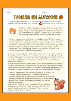 an orange and white page with the words tober en autonome on it