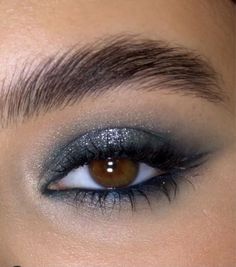 Dark Blue Prom Makeup, Brazilian Nuts, Guard Makeup, Maquillage On Fleek, Visual Archive, Alien Costume, Clothes Reference, Graduation Makeup, Swag Makeup