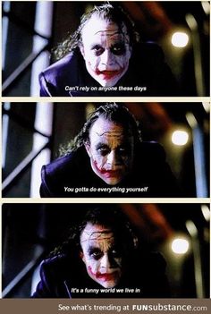 Joker Quote, The Dark Knight Joker, Dark Knight Joker, Harley And Joker Love, I'm Batman, Villain Quote