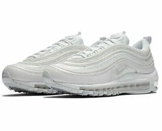 (eBay) NEW Nike Air Max 97 Women’s Size 6.5 White/White- Pure Platinum 921733 100 Nike 97s, Nike Air Max 97 Women, New Nike Air, Nike Air Max 97, Latest Sneakers, Air Max Sneakers, New Shoes, Air Max, Nice Shoes