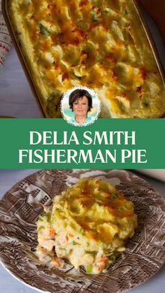 Delia Smith Fisherman Pie Fisherman Pie Recipes, Fishermans Pie Recipe, Fisherman’s Pie, Fish Pie Sauce, Creamy Fish Pie, Delia Smith, Chef Dishes, Tv Chefs