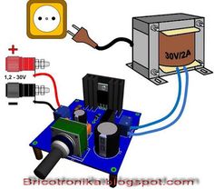 an electronic device is connected to another device with wires and other electrical equipment around it