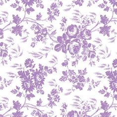 a purple and white floral wallpaper pattern