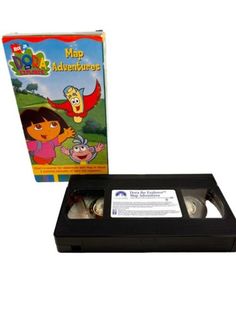 Dora the Explorer: Map Adventures VHS 2003 Kids Movie TV Show Nick Jr *Tested* 97368791435 | eBay Explorer Map, Kids Movie, Dvd Box, Spanish Language Learning, Nick Jr, Vhs Tapes, Dora The Explorer, Learn Spanish, Kid Movies