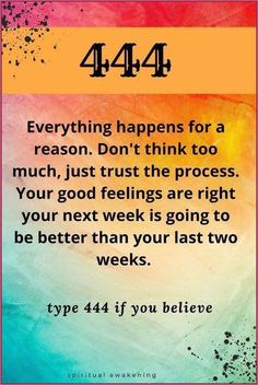 a colorful poster with the words, 424 everything happens for a reason don't think