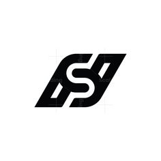 the letter s is made up of black and white letters, which appear to be overlapping