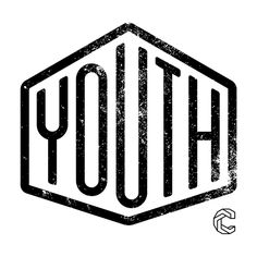 a black and white logo with the word h o y written in grunge