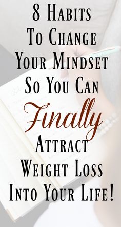 Have you heard of The Law of Attraction? Basically, it’s the ability to attract the things we want by focusing the majority of our thoughts on them. This means you can manifest good things in your life by thinking about and believing it can happen. Did you know you can use Law of Attraction habits to lose weight? How To Believe, Week Diet Plan, Nutrition Sportive, Sport Nutrition, Kayla Itsines, Nutrition Education, Change Your Mindset, Lose 50 Pounds, Lose Belly