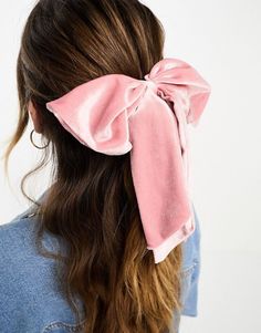 Velvet Trend, Design Hair, Bow Design, Pink Velvet, Push Pin, Christmas Gifts For Her, Hair Bow, Dusty Pink, Hair Bows