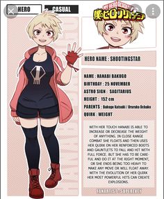 Bakugou And Uraraka, Oc Pokemon, My Hero Academia 2, Super Hero Outfits, Class 1 A, Ochako Uraraka, Hero Costumes