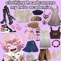 Character Inspired Outfits Casual Cosplay, Webcomic Ideas, Mha Outfits, Anime Headcanons, Mha Headcanons, Character Headcanons, Beret Outfit, Character Clothing