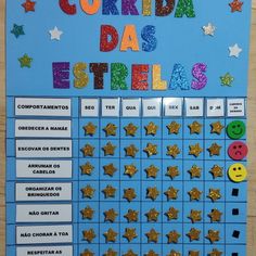 a bulletin board with the words corrida da estrellas written on it