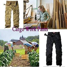 https://amzn.to/3HYU7xS Cargo Pants Outfit Street Style Korean, Pant Outfits For Women, How To Style Cargo Pants Women, How To Style Cargo Pants, Cargo Pants Style, Cargo Pants Outfits, Cargo Work Pants, Hiking Pants Women, Cotton Cargo Pants