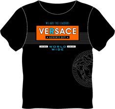 VERSACE WORLDWIDE TSHHIRT DESIGN Versace, Design