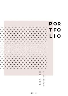 a white square with dots and the words por to lio in black on it