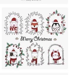 the cross stitch pattern for merry christmas