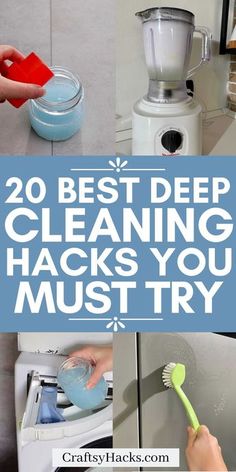 the words 20 best deep cleaning hacks you must try